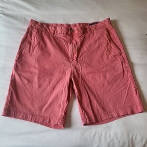 Vineyard Vines Mens Breaker Short Size 35 Pink Chino Vacation Resort Summer